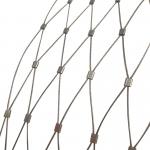 304/316L Stainless Steel Rope Mesh for Bridge Mesh Stair Protection Net