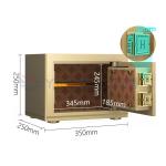 Dual Alarm Electronic Lock Office Safe Box Anti-Theft H250mm for sale