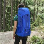 Water Resistant 600D Pvc Coating Lightweight Hiking Backpack With Internal Frame for sale