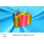 100% Spun Polyester Thread For Sewing Industry Dyed Color for sale