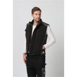 OEM Breathable Water Repellent Clothing , 350gsm Black Winter Vest Mens for sale