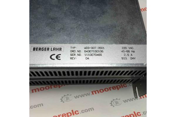 BERGER LAHR WS 5-9.081-00 WS5908100 STEPPER DRIVE Dcs Automation Control