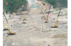 China Qualified Electrical Vibro Pile Foundation Vibroflot  208kN Vibration Power supplier