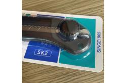 China Black 25mm Snap Off Utility Knife For Cutting Various Materials supplier