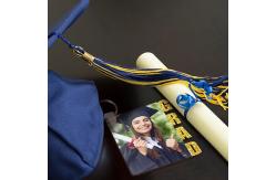 China Sublimation Graduation Keychain Blanks For Graduation Gift Personalised Graduation Keyring supplier
