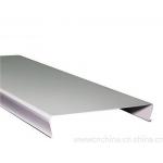 U Strip Aluminum Metal Ceiling 0.8mm Thickness Customizable Color for sale