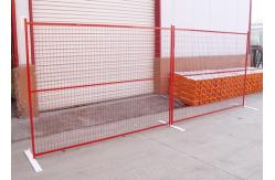 China Galvanized Linear Structure Temp Construction Fence supplier