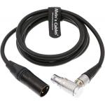 ALEXA MINI/AMIRA Camera Power Cable XLR 3 Pin Male To 2B 8 Pin Female Right Angle for sale