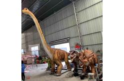China Jurassic World Dinosaur Realistic Animatronic Dinosaur Brachiosaurus Model supplier