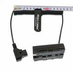 Stretched Length 80cm Camera Power Cable 4A For Sony NP F570 NP F970 Monitor SmallHD Focus 7 for sale