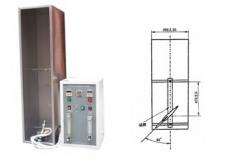China Wire Cable Fire Testing Machine , Vertical Flame Test Chamber Fiber Cable supplier