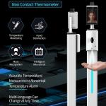 1000ml touchless hand sanitizer dispenser WIFI Temperature Kiosk for sale
