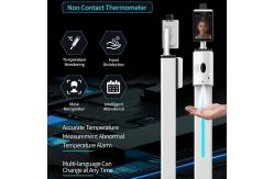 China 1000ml touchless hand sanitizer dispenser WIFI Temperature Kiosk supplier