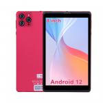 C idea 8 inch Android 12 Tablet 8GB RAM 512GB ROM 8000mAh Battery 5+8MP Camera for Student with SIM Support CM818-red for sale