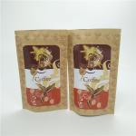 Kraft Paper Package Manufacturing Wholesale Coffee Bag Resealable Bags With Logo for sale