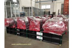 China 300T Heavy Duty Pipe Welding Rollers Rotator Stands With Bolt Adjustment supplier