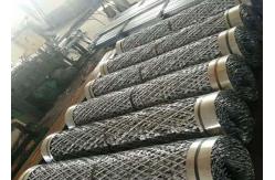 China Silver Galvanized Welded 3.2mm Razor Wire Mesh 75x150mm Opening supplier