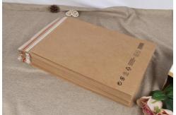 China Sharp Bottomed Kraft Paper Mailing Envelopes Embossed Paper Sustainable Mailing Bags supplier