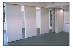 China Melamine Surface Movable Sliding Sound Proof Partition wall for Office supplier