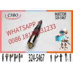 common rail diesel fuel injector 392-9046 324-5467 198-7912 460-8213 342-5487 417-3013 for C+ C9.3 Excavator engine for sale