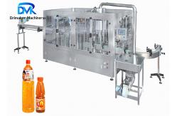 China Stable Performance Hot Fill Bottling Machine / Beverage Packaging Machine supplier