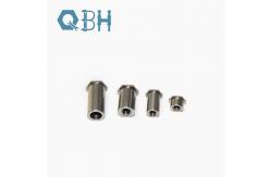 China Stainless Steel Thru Hole Unthreaded Self Clinching Standoffs Blind Bolt Contact Rivet supplier