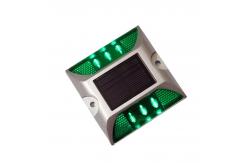 China Red Reflective Tape Aluminium PC Solar Road Stud for Increased Road Visibility supplier