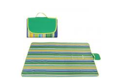 China Wonder Garden Pattern Picnic Blanket Waterproof Backing 600D Oxford Fabric Made supplier
