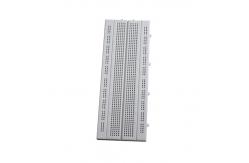 China DIY Test Board Pink Electronics Breadboard Power Line Socket Connector supplier