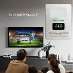 50Hz LED Lights Power Bank 3.6A With Corrective Wave AC Output Inverter With Battery for sale