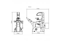 China Laboratory Biology Epi-Fluorescence Microscope 100X - 400X A16.0206 supplier