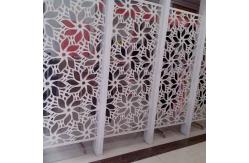 China Fireproof Laser Cut Metal Screen Panels 2mm Transfer Printed Heat Transfer Finished supplier