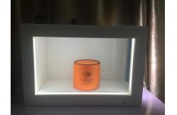 China Android OS WIFI 4G LTE Interactive Digital Signage Transparent LCD Display Showcase supplier