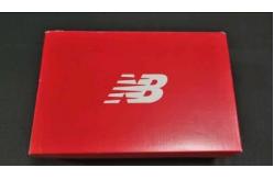 China NB Shoe Packaging Box with Colour Print Handling supplier