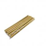 100% Biodegradable Reusable Bamboo Drinking Straws For Smoothie 15cm for sale