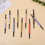 Wholesale Customized Private Logo Design Double-headed Slim Tube Eyebrow Pen container with Brush from Factory for sale