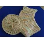 Fashion scarf, hat&gloves set for sale