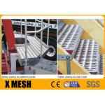 Hot Dipped Galvanized Perforated Metal Mesh Safety Grating Walkway Anti Rust for sale