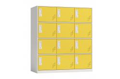 China Yellow Heavy Duty Locking Storage Cabinet For Office Or Home supplier