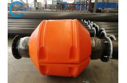 China Buoyancy 150N HDPE Pipe Floaters Custom Length Good Flexibility / Impact Resistance supplier
