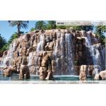 Fiberglass Rockery Artificial GRC Landscape For Decoration for sale