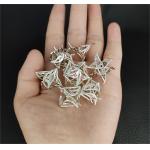 Geely Flower Hollow Metal Dice Set RPG Dragon And Dungeon DND