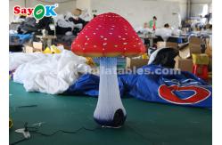 China 1.5m Inflatable Lighting Decoration / Inflatable Mushroom For Festival supplier
