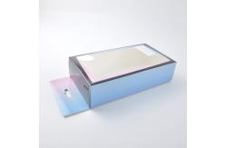 China Custom Cosmetic Packaging Boxes Makeup Brush Packaging Luxury with Clear Window Hook supplier