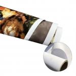 Waterproof Premium Matte Art Self Adhesive Polyester Canvas Fabric Roll for sale