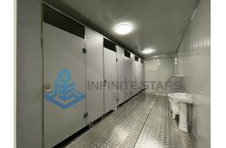 China Full Scene Prefab Toilet And Shower , Portable Prefabricated Steel Structure House supplier