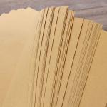 Uncoated Tissue 50CM*150M Recycled Kraft Paper Sheets Wood Pulp for sale