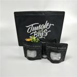 3.5g 28g Stand Up Zipper Pouch Bags Smell Proof Customized For Weed / Tobacco Leaf for sale