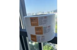 China Test Cyp250 10ml Glass Vial Labels With Roll supplier