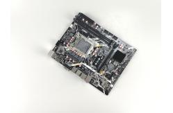 China Intel Desktop Mainboard H410 DDR4 LGA 1200 Double Memory Channel 32GB Capacity supplier